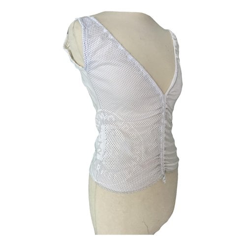 Pre-owned Miss Sixty Vest In White