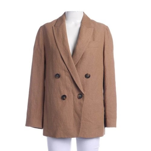 Pre-owned Vince Blazer In Brown