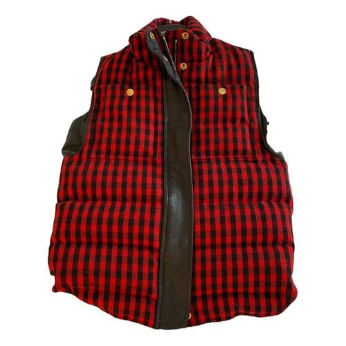 Pre-owned Marni Wool Short Vest In Red