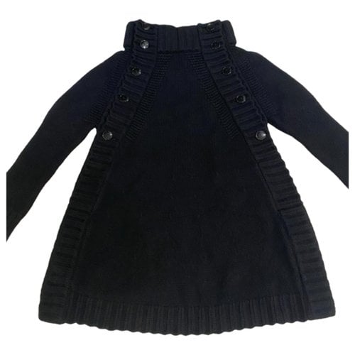 Pre-owned Stella Mccartney Wool Cardigan In Black