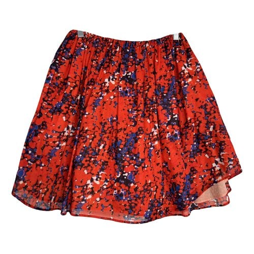 Pre-owned Carven Mid-length Skirt In Red