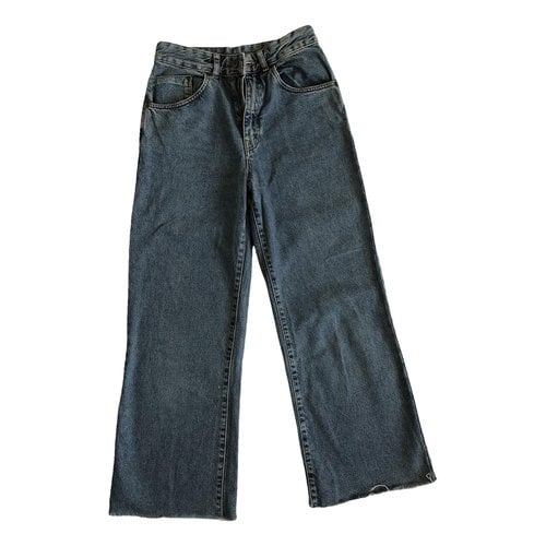 Pre-owned The Ragged Priest Straight Pants In Blue