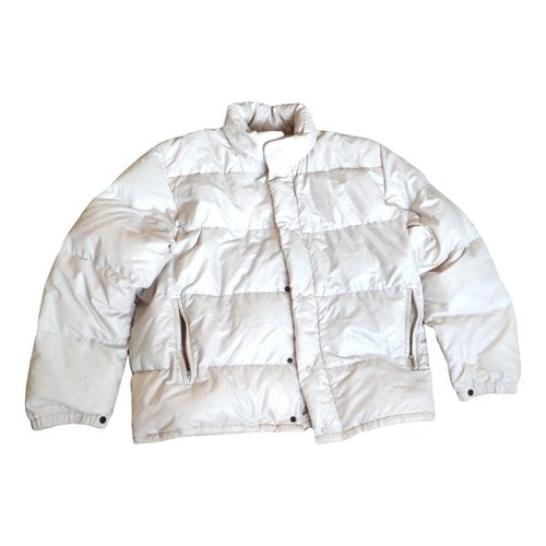 Pre-owned Moncler Classic Jacket In White