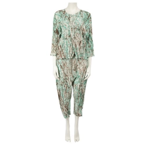 Pre-owned Issey Miyake Jumpsuit In Multicolour