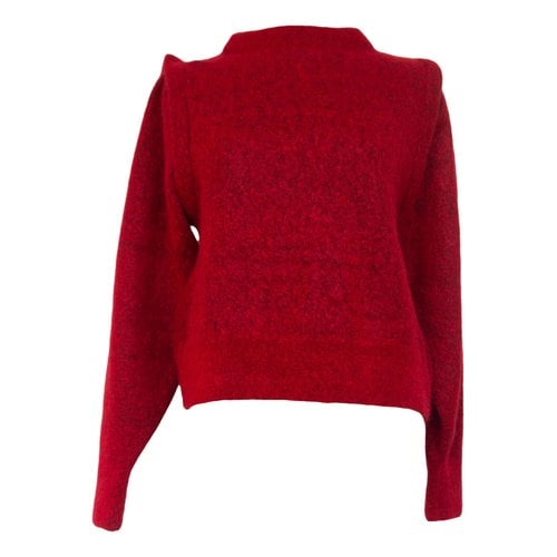 Pre-owned Idano Wool Jumper In Red