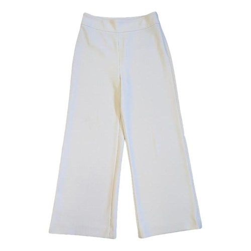 Pre-owned Marciano Trousers In Beige