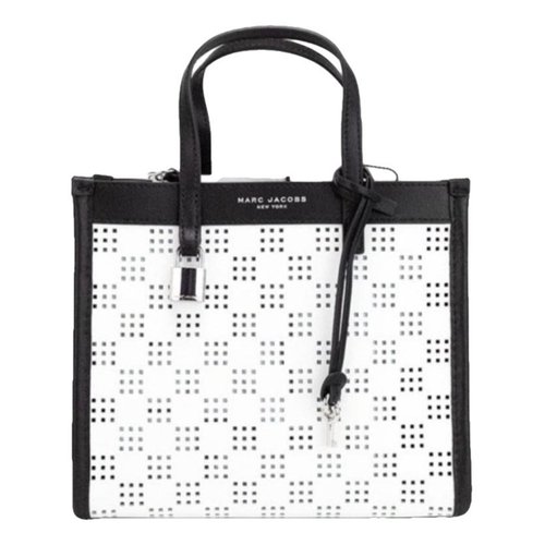 Pre-owned Marc Jacobs Leather Tote In White