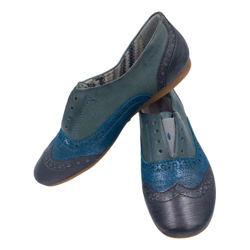 Pre-owned Mjus Leather Ballet Flats In Multicolour