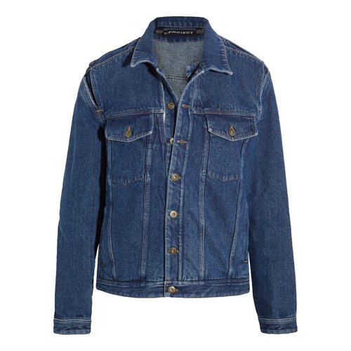 Pre-owned Y/project Jacket In Blue