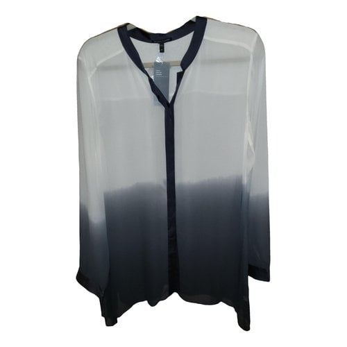 Pre-owned Eileen Fisher Silk Blouse In Other