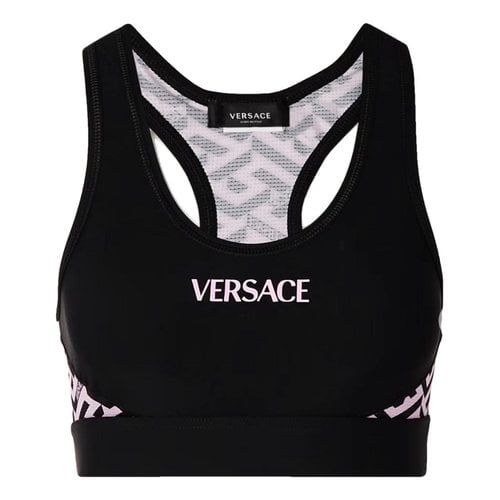 Pre-owned Versace Vest In Black
