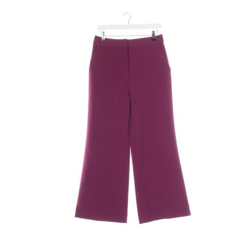 Pre-owned Victoria Beckham Jeans In Purple