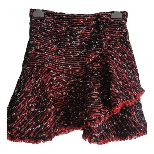 Pre-owned Rodebjer Mini Skirt In Red