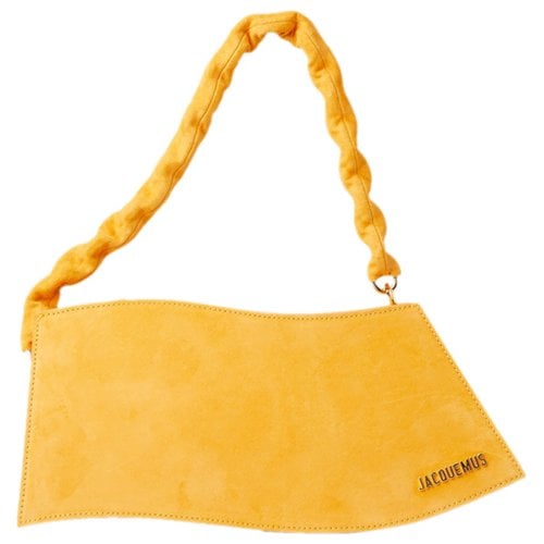 Pre-owned Jacquemus Leather Handbag In Orange