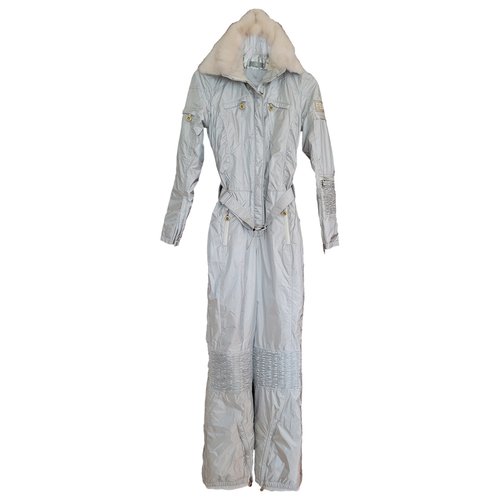 Pre-owned Fendi Jumpsuit In Silver