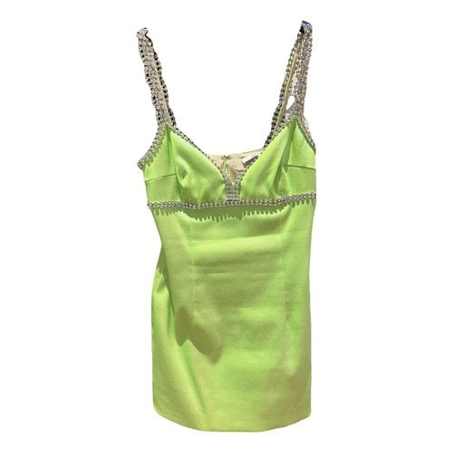Pre-owned Area Mid-length Dress In Green