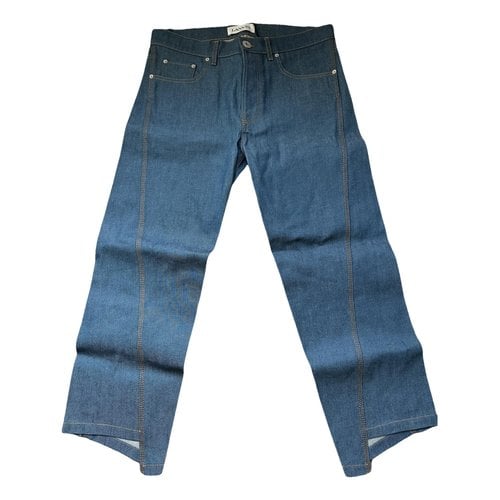 Pre-owned Lanvin Jeans In Blue