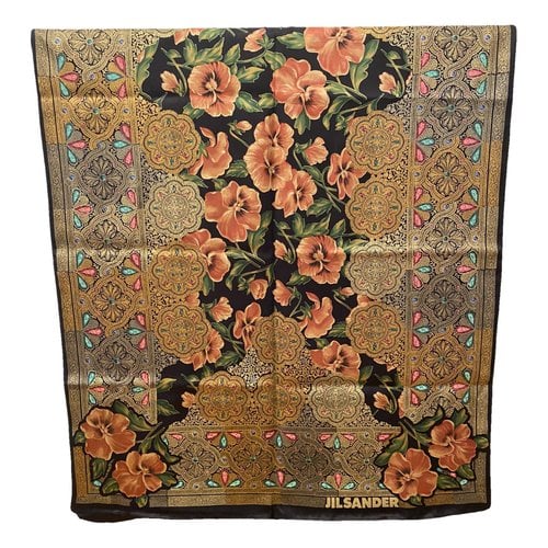Pre-owned Jil Sander Silk Handkerchief In Multicolour