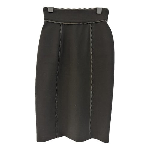 Pre-owned Burberry Mid-length Skirt In Black
