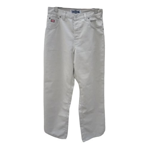 Pre-owned Cult Trousers In Grey
