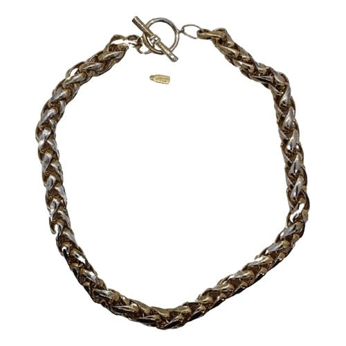 Pre-owned Kenneth Jay Lane Necklace In Gold