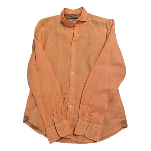 Pre-owned El Ganso Linen Shirt In Pink