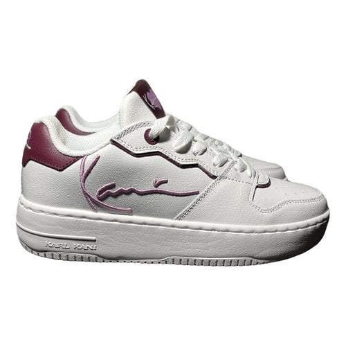 Pre-owned Karl Kani Trainers In White