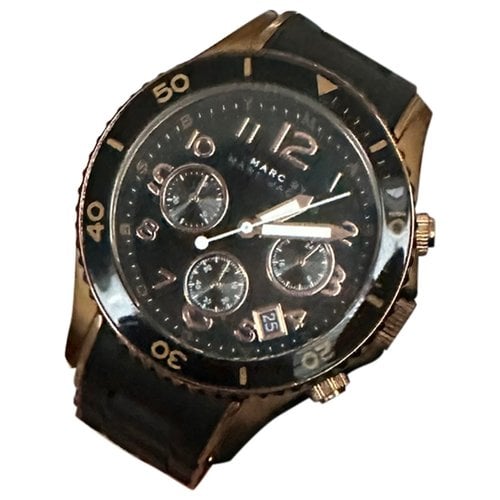 Pre-owned Marc By Marc Jacobs Watch In Black