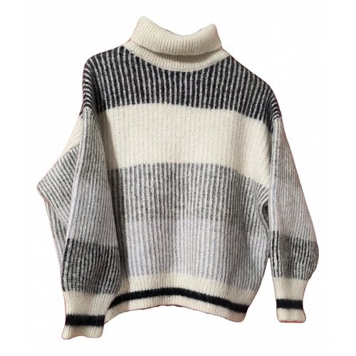Pre-owned Closed Wool Jumper In White