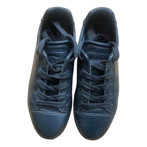 Pre-owned Jil Sander Leather Trainers In Other