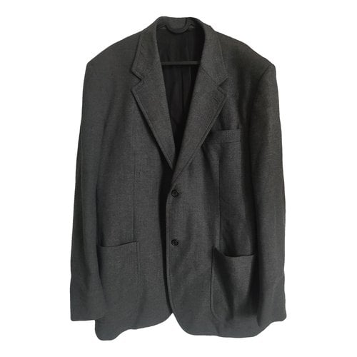 Pre-owned Prada Wool Vest In Grey