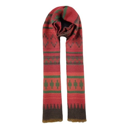 Pre-owned Polo Ralph Lauren Wool Scarf & Pocket Square In Multicolour