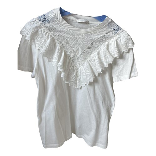 Pre-owned Zimmermann T-shirt In White