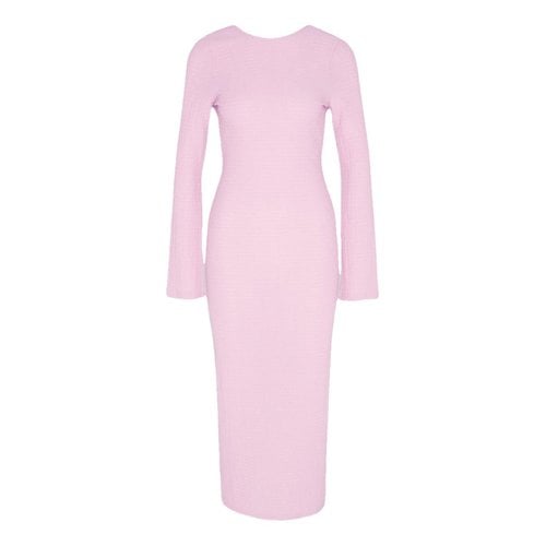 Pre-owned Envii Mid-length Dress In Pink