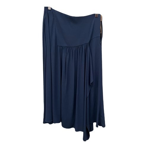Pre-owned Chloé Mid-length Skirt In Blue