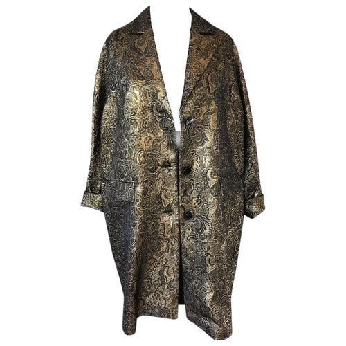 Pre-owned Max Mara Jacket In Gold