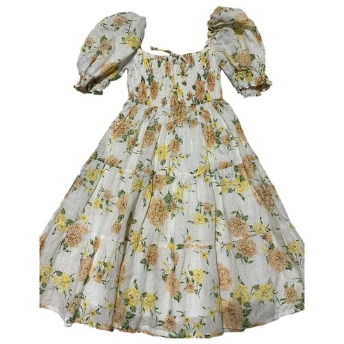 Pre-owned Faithfull The Brand Linen Mini Dress In Other