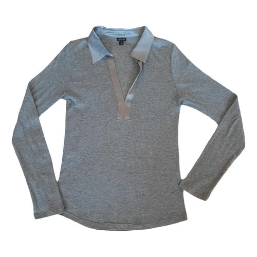 Pre-owned Joseph Cashmere Jersey Top In Grey