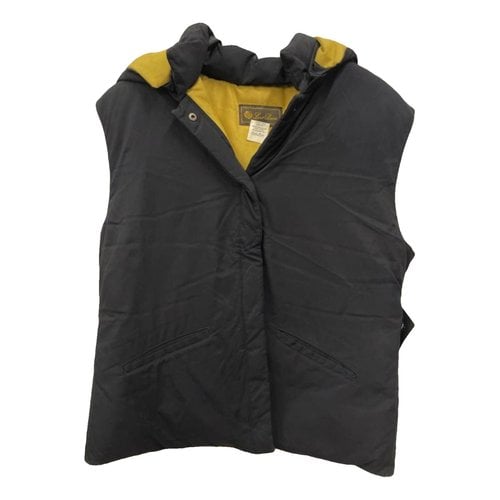 Pre-owned Loro Piana Linen Vest In Black