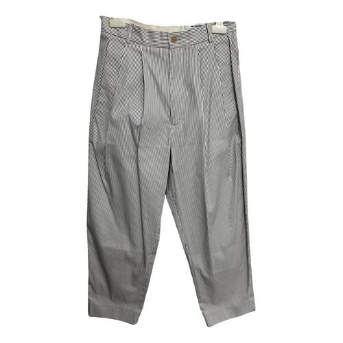 Pre-owned Hed Mayner Trousers In Multicolour