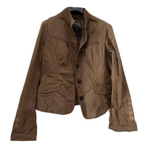 Pre-owned Brema Trench Coat In Brown
