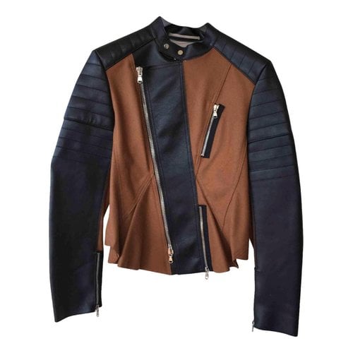 Pre-owned 3.1 Phillip Lim / フィリップ リム Leather Biker Jacket In Multicolour