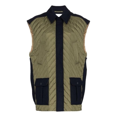 Pre-owned Ganni Wool Short Vest In Multicolour