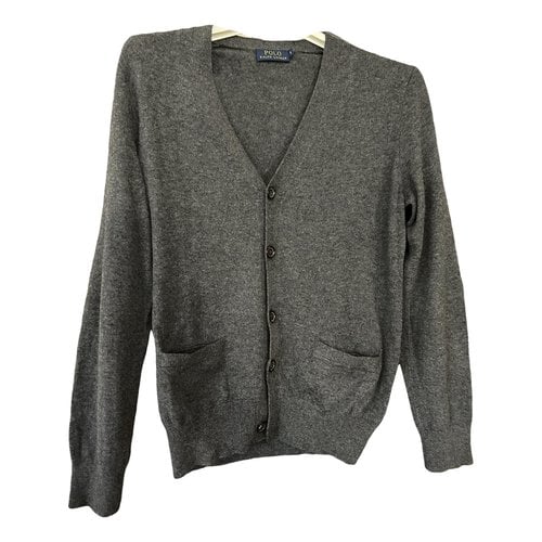 Pre-owned Polo Ralph Lauren Wool Vest In Grey