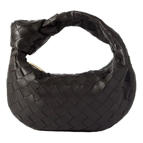 Pre-owned Bottega Veneta Jodie Leather Handbag In Brown