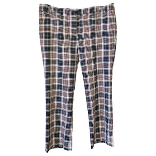Pre-owned Tory Burch Trousers In Multicolour