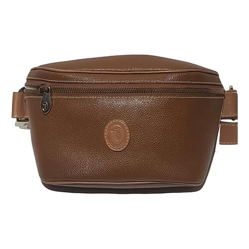 Pre-owned Trussardi Leather Bag In Brown