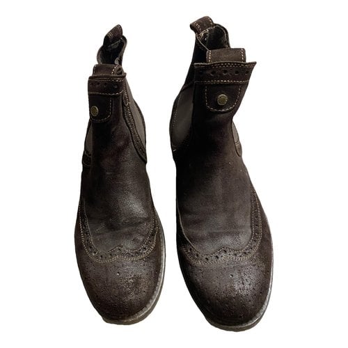 Pre-owned Antony Morato Boots In Brown