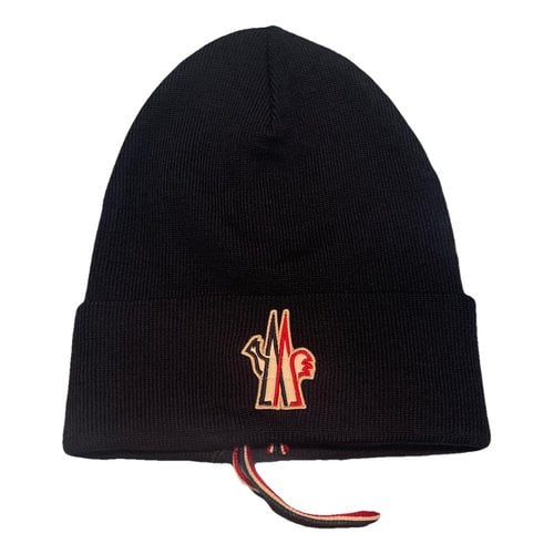 Pre-owned Moncler Genius Hat In Black