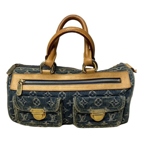 Pre-owned Louis Vuitton Néo Speedy Handbag In Blue